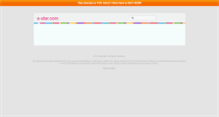 Desktop Screenshot of e-star.com