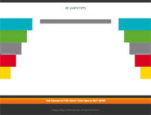 Tablet Screenshot of e-star.com